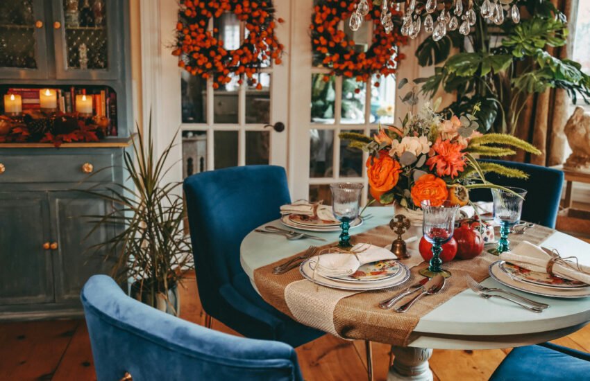 Autumn dinner party