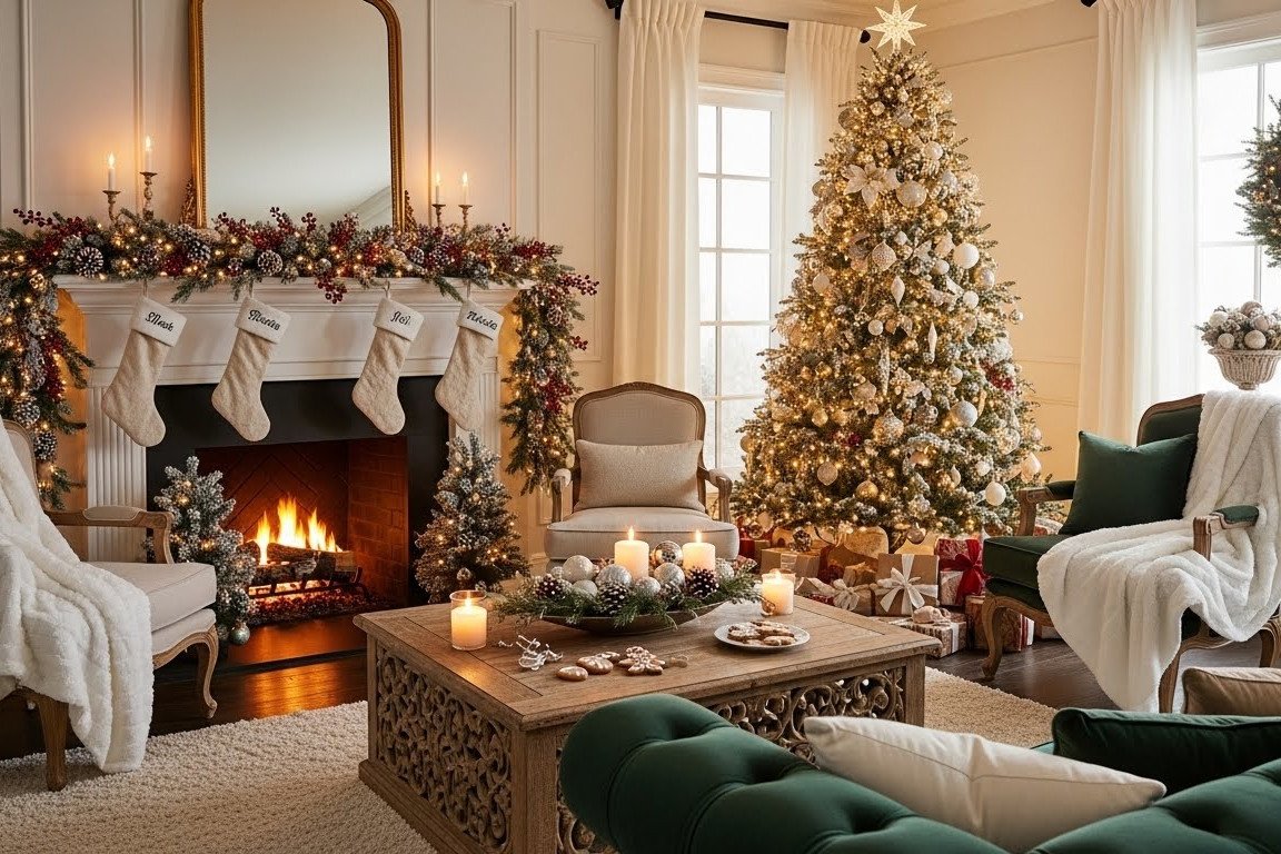 How to Create a Christmas Wonderland at Home