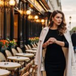 Woman waiting for her date