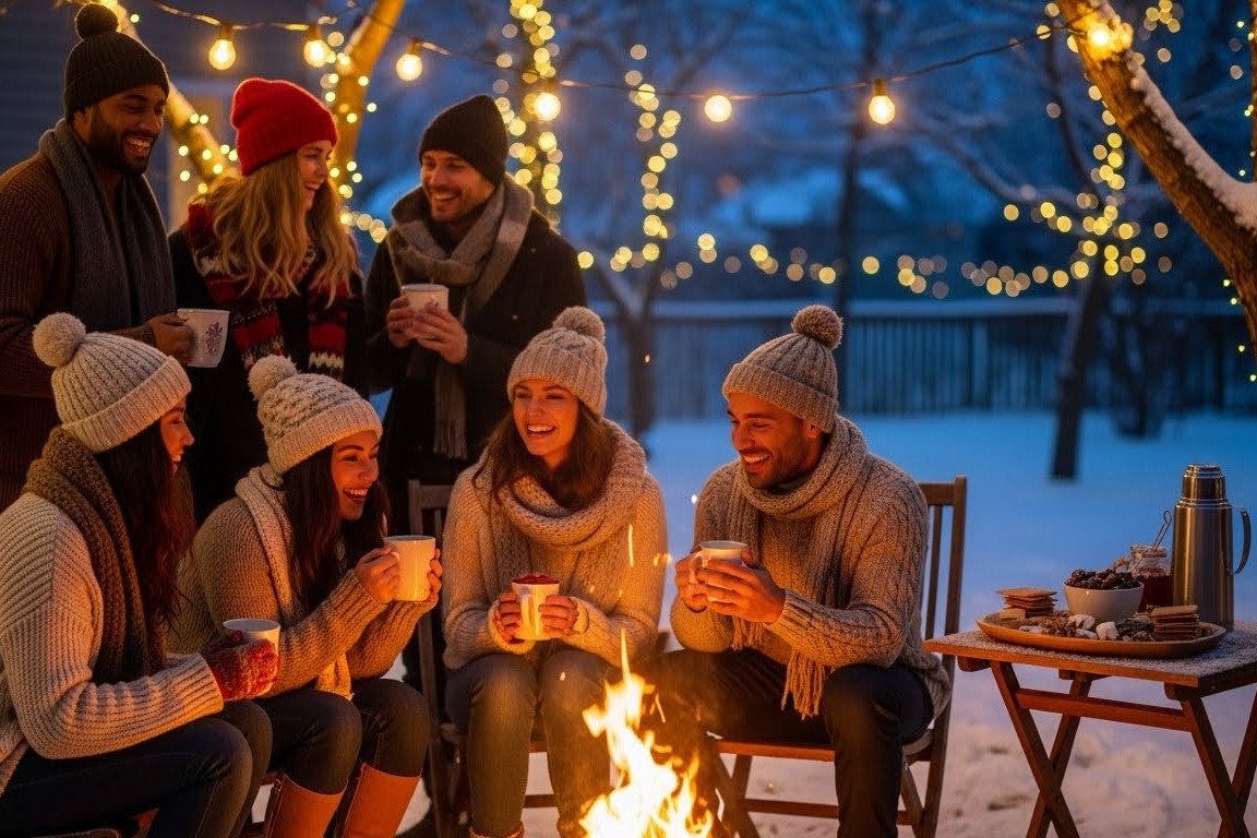 20 Outdoor Winter Party Ideas
