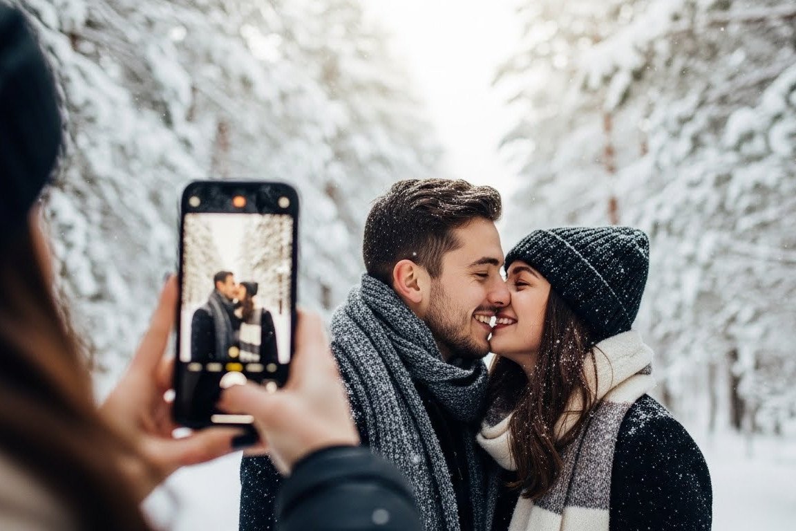 20 Romantic Winter Couple Photoshoot Ideas