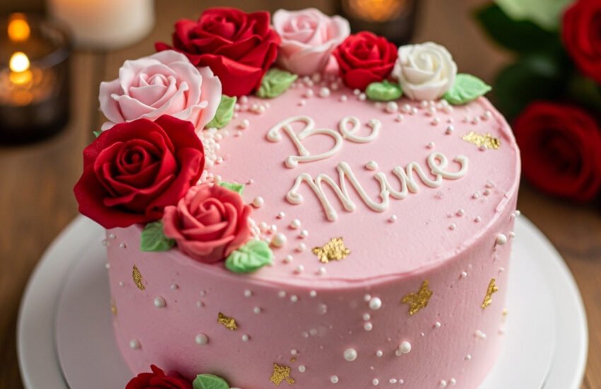 Valentines Day Dessert Cake